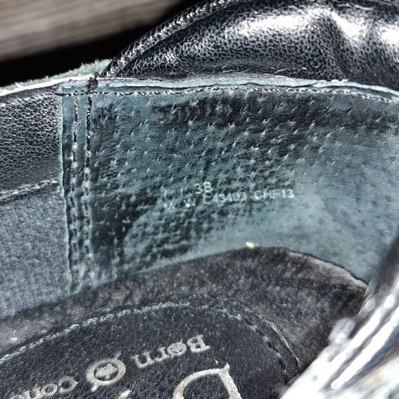 B.O.C. black Mary Jane style shoes Sz EU 38. US 7 - Picture 7 of 7